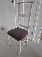 Bidstoel antiek origineel hout, Huis en Inrichting, Stoelen, Ophalen, Gebruikt, Hout, Eén