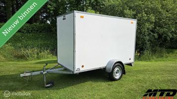 Hoca gesloten geïsoleerde aanhanger met zijdeur 750kg beschikbaar voor biedingen