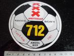 sticker int voetbal tournooi amsterdam 712 1987 ajax, Verzamelen, Verzenden, Zo goed als nieuw, Sport