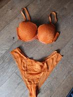 Hunkemoller Marine bh maat 80D met broekje maat XL, Hunkemöller, Ophalen of Verzenden, Overige kleuren, Setje