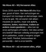 Alles Wat U Moet Vervoeren – Wij Regelen Het, Diensten en Vakmensen, Verhuizers en Opslag, Inpakservice, Opslag