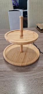 nieuwe houten 2 laags etagere, Ophalen of Verzenden, Nieuw