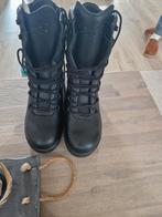 Defensie kisten met stalen neus maat 41, Ophalen, Zo goed als nieuw, Zwart, Werkschoenen