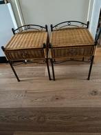 Nachtkastjes, Huis en Inrichting, Slaapkamer | Nachtkastjes, Ophalen, Overige materialen, Gebruikt, 55 tot 70 cm