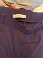Flaired bonded trousers studio Anneloes l paars, Kleding | Dames, Broeken en Pantalons, Verzenden, Zo goed als nieuw, Zwart, Lang