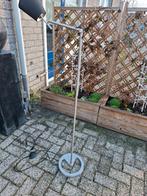 Strakke RVS Design Vloerlamp, Huis en Inrichting, Lampen | Vloerlampen, Ophalen of Verzenden, Zo goed als nieuw, Metaal, 150 tot 200 cm