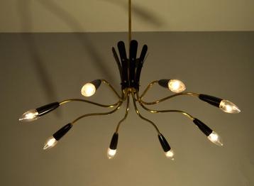 Zeldzame Vintage Spider - Hollywood Regency / Stilnovo 1950 beschikbaar voor biedingen