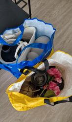 Twee tassen met woonaccessoires, Ophalen, Zo goed als nieuw