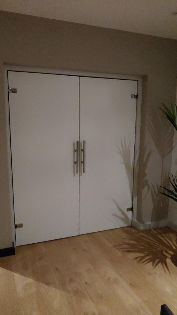 Klapdeuren taatsdeuren inclusief grepen 78x196 cm als nieuw., Doe-het-zelf en Verbouw, Deuren en Horren, Zo goed als nieuw, Binnendeur