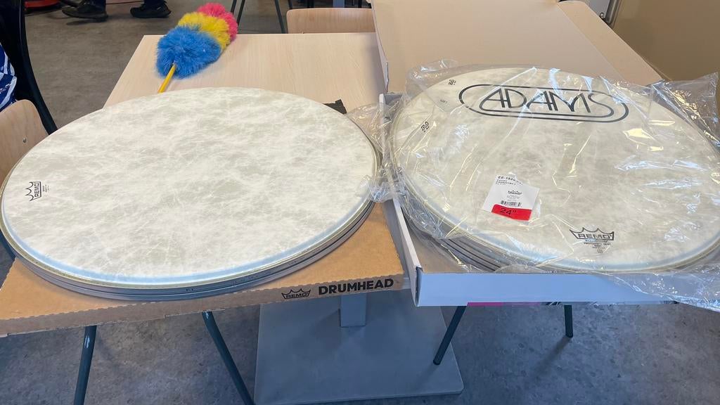 Adams Remo marching vellen, Muziek en Instrumenten, Percussie, Ophalen, Zo goed als nieuw, Trommel