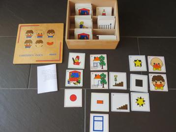 Luisteren-Doen Educo, kaarten box met speluitleg beschikbaar voor biedingen
