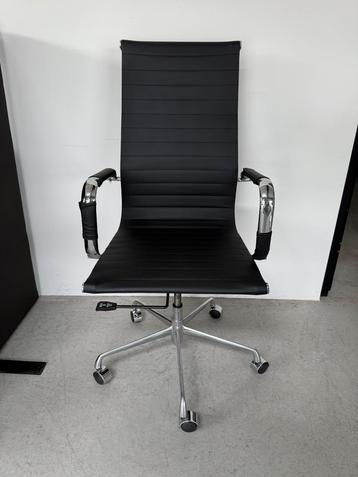 Bureaustoel look eames , zwart hoge rug beschikbaar voor biedingen