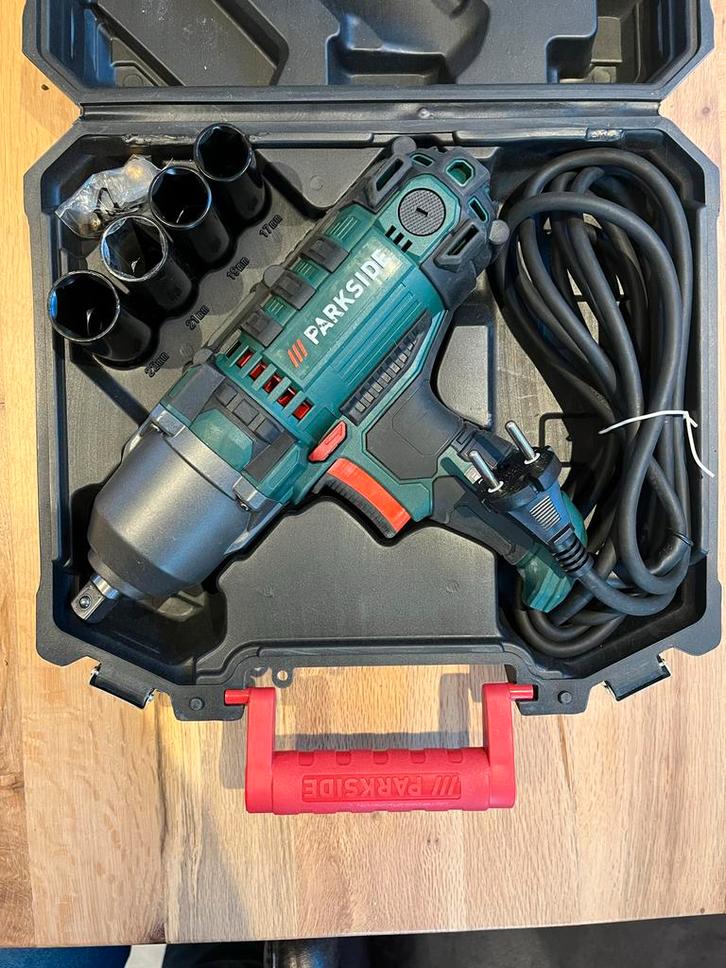 Parkside Elektrische Slagschroevendraaier - Zo goed als nieu, Doe-het-zelf en Verbouw, Gereedschap | Handgereedschap, Zo goed als nieuw