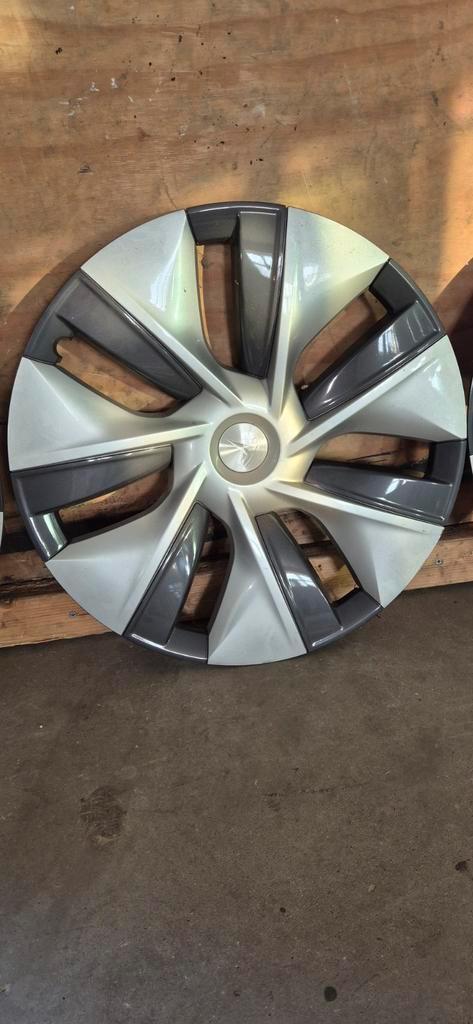 Tesla wieldoppen - Set van 4, Auto diversen, Wieldoppen, Ophalen of Verzenden