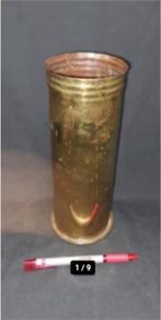 1915 German AEG Shell case World War 1 Vase umbrella Pot 15, Ophalen of Verzenden, Landmacht, Duitsland, Hulzen of Bodemvondsten