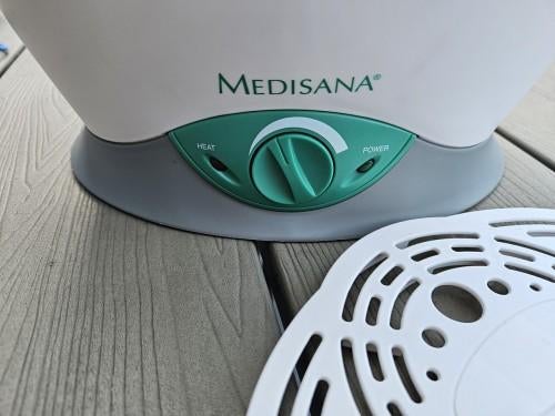 Zgan werkende Medisana warme stenen massage apparaat﻿ -, Ophalen of Verzenden, Zo goed als nieuw, Overige typen