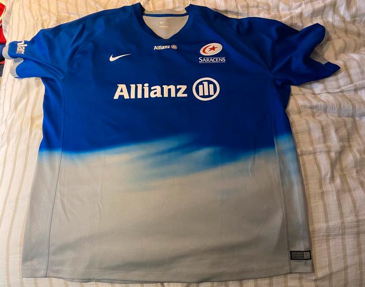 Saracens Rugby Shirt (XXL), Sport en Fitness, Rugby, Nieuw, Kleding, Verzenden