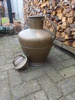 Antieke Koperen Kan met Deksel, Antiek en Kunst, Ophalen, Koper