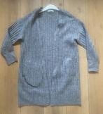 Pieces lang grijs vest maat XL, Maat 46/48 (XL) of groter, Ophalen of Verzenden, Zo goed als nieuw, Grijs