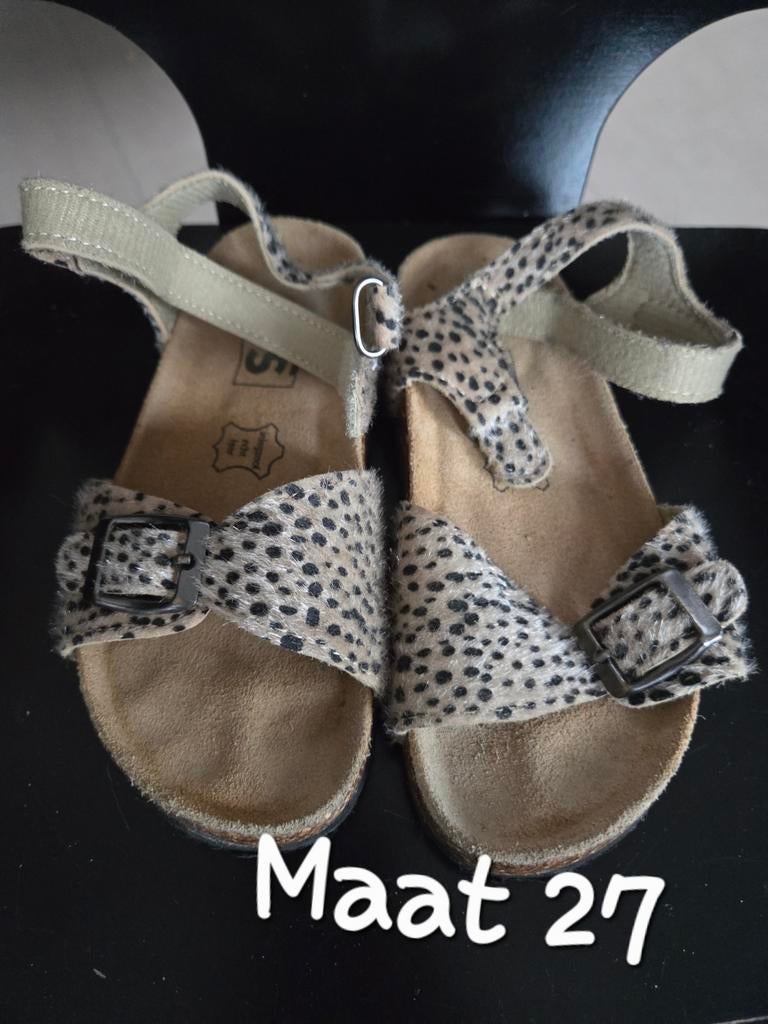 Leuke meisjes sandalen maat 27, Gebruikt, Meisje, Schoenen, Ophalen of Verzenden