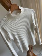 Witte Rolkraag Longsleeve - Maat L, Ophalen of Verzenden, Gedragen, Maat 42/44 (L), Wit