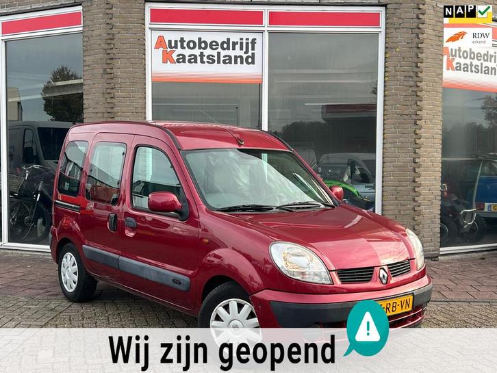Renault Kangoo 1.6-16V Privilège - Airco, Auto's, Renault, Bedrijf, Te koop, Kangoo, ABS, Airbags, Airconditioning, Centrale vergrendeling