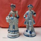 Twee Vintage Beeldjes in Rococo Stijl, Ophalen of Verzenden