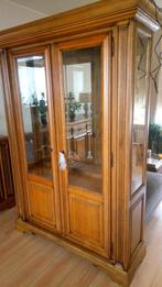 Vitrinekast met verlichting (zwaar), Ophalen, Gebruikt, 50 tot 100 cm, 150 tot 200 cm