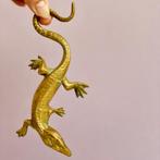vintage messing SALAMANDER koper urban jungle botanisch, Antiek en Kunst, Ophalen of Verzenden, Koper