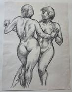 Klaas Pijlman. Dansende vrouwen. Naakt., Ophalen of Verzenden