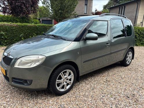 Skoda Roomster 1.4 16V 63KW Scout 2007 Groen, Auto's, Skoda, Bedrijf, Roomster, ABS, Airbags, Airconditioning, Bluetooth, Boordcomputer