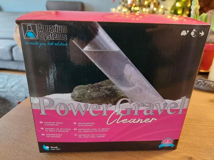 Power Gravel Cleaner elektrisch, Dieren en Toebehoren, Vissen | Aquaria en Toebehoren, Gebruikt, Ophalen of Verzenden