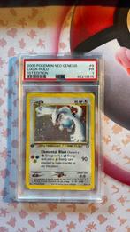 Lugia neo 1st edition psa 1 pokemon kaart, Ophalen of Verzenden, Zo goed als nieuw, Losse kaart