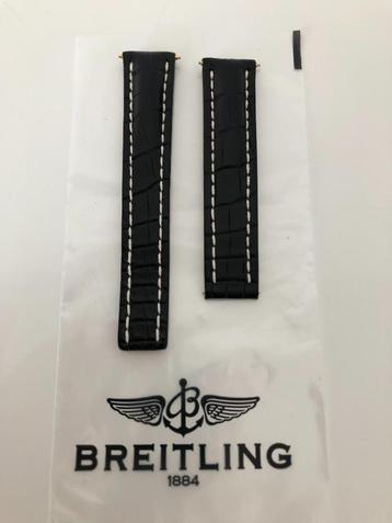 Breitling Kroko Leder Armband | Nieuw | Origineel | €499,-!! beschikbaar voor biedingen