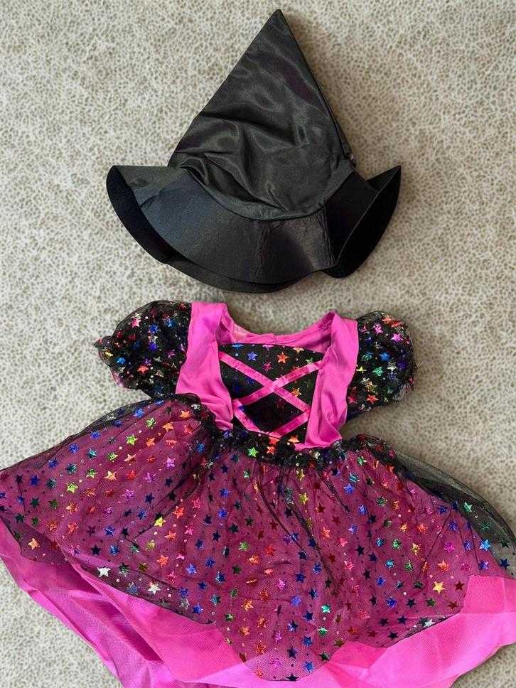 Nieuwe heksenjurk verkleedjurk 2-3 jaar, Kinderen en Baby's, Carnavalskleding en Verkleedspullen, Nieuw, Meisje, Ophalen of Verzenden
