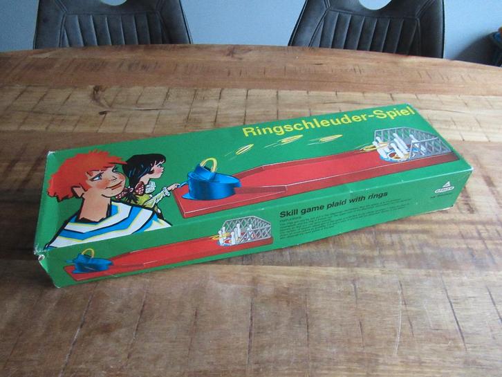 NIEUW Kohler Vintage Ringschleuder-Spiel Ring schiet spel, Verzamelen, Speelgoed, Nieuw, Ophalen of Verzenden