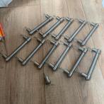 IKEA Deurgrepen + Knop - Zilverkleurig (12 stuks), Minder dan 50 cm, Ophalen of Verzenden, Zo goed als nieuw, Minder dan 25 cm