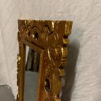 Barok Spiegel - houten lijst - goud - 60 x 40cm -TTM Wonen, Minder dan 100 cm, Minder dan 50 cm, Rechthoekig, Ophalen of Verzenden