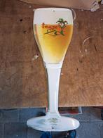 Origineel metalen bier reclamebord Brugse Zot in mooie staat, Ophalen of Verzenden, Zo goed als nieuw, Reclamebord, Plaat of Schild