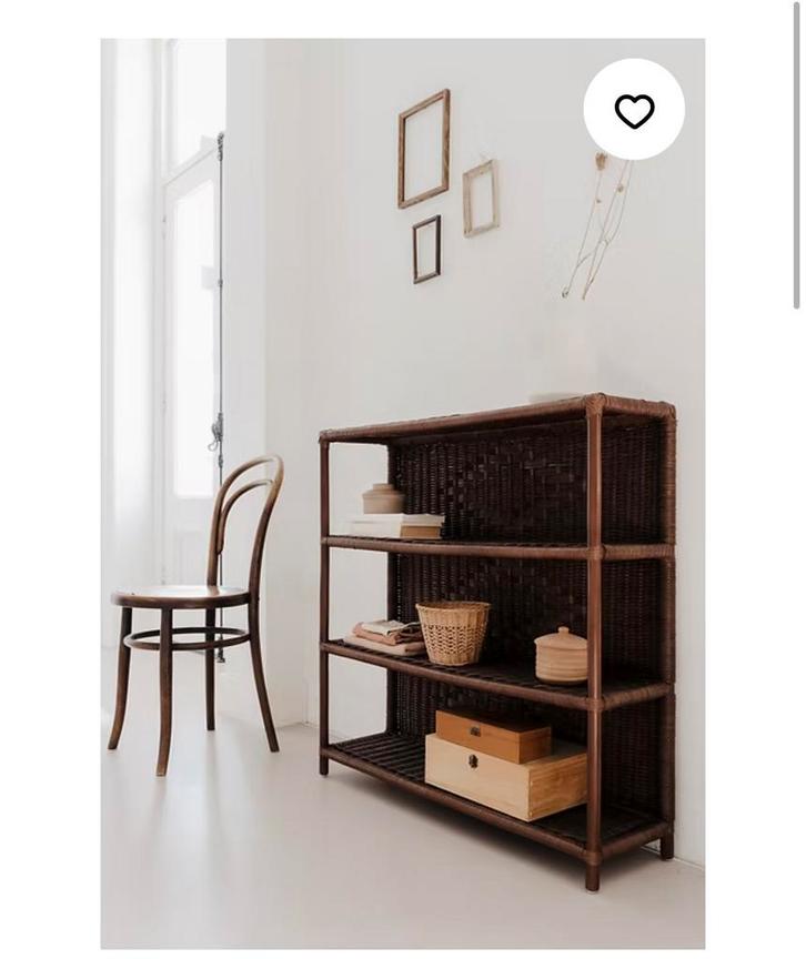 Meri-Lou open cupboard Maerle rotan, Huis en Inrichting, Kasten | Overige, Zo goed als nieuw, Ophalen