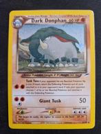 Dark Donphan 003 Holo - Zeldzame Pokémonkaart!, Ophalen of Verzenden, Gebruikt, Losse kaart, Foil