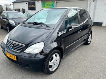 Mercedes-Benz A-Klasse 1.4 A140 Lang 2003 Zwart beschikbaar voor biedingen
