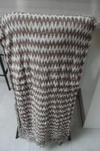 Zgan Lange soepele dames sjaal das bruin wit 220 x 40 cm, Kleding | Dames, Mutsen, Sjaals en Handschoenen, Ophalen of Verzenden