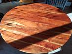 Eettafel / ronde tafel, Huis en Inrichting, Tafels | Eettafels, Ophalen, Rond, Zo goed als nieuw, 100 tot 150 cm