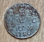 Zilveren Twee Stuiver Traiectum / Utrecht 1789, Postzegels en Munten, Munten | Nederland, Vóór koninkrijk, Verzenden, Zilver, Overige waardes