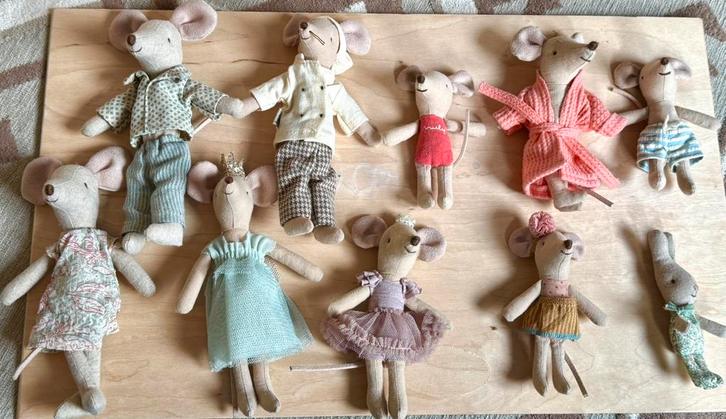 Maileg muizen,zie omschrijving sint tip!, Verzamelen, Poppenhuizen en Toebehoren, Zo goed als nieuw, Poppenhuis, Ophalen of Verzenden