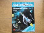 KEYBOARD WORLD-METHODE VOOR KEYBOARD DEEL 2 + CD, Muziek en Instrumenten, Bladmuziek, Gebruikt, Les of Cursus, Ophalen of Verzenden