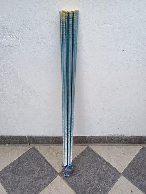 Draadstangen 16mm, 1 meter (10x), Doe-het-zelf en Verbouw, Metalen, Nieuw, Ophalen of Verzenden