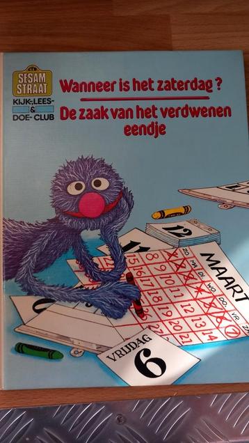 Sesamstraat: Wanneer is het zaterdag? - Verdwenen eendje beschikbaar voor biedingen