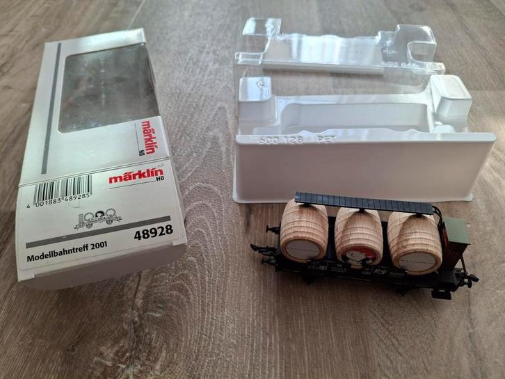 Marklïn HO 48928 wijnwagon DB, Hobby en Vrije tijd, Modeltreinen | H0, Zo goed als nieuw, Wagon, Wisselstroom, Märklin, Ophalen of Verzenden